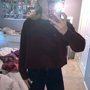 Cropped Nike sweatshirt